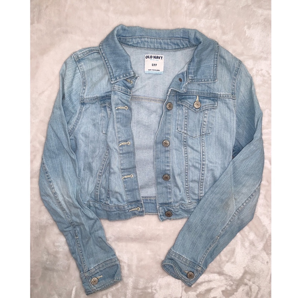 Old Navy Cropped Jean Jacket